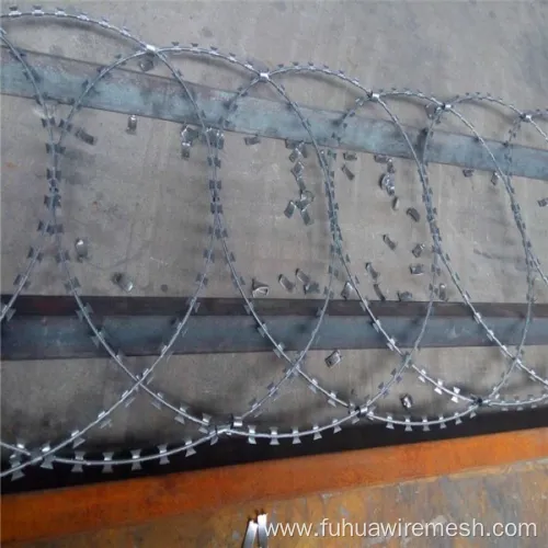 Flat Razor Wire Barbed for Type Ribbon Panels